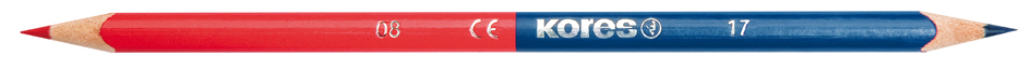 Crayons de couleur bicolores