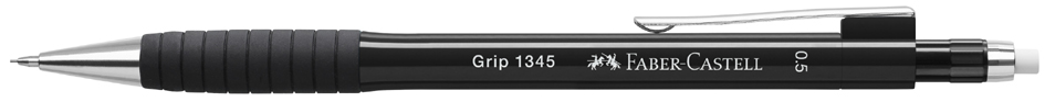 FABER-CASTELL Porte-mines GRIP 1345, noir