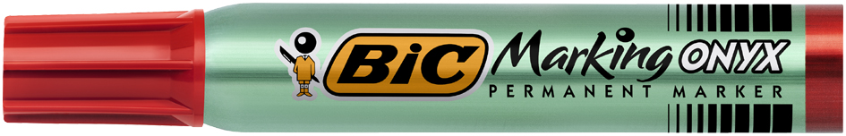BIC Marqueur permanent Marking Onyx 1591, pointe biseautée,