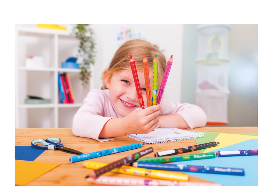Sets de crayons de couleur, jumbo