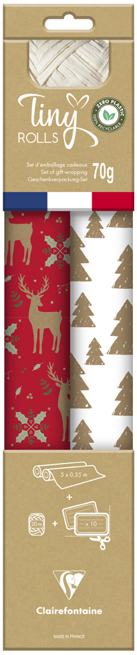 Papiers cadeau, rouleaux