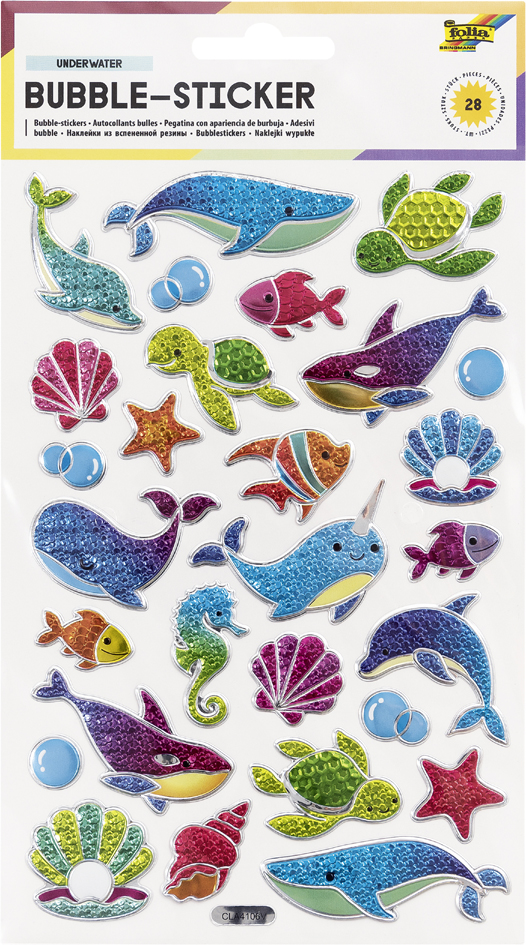folia Sticker bulles UNDERWATER