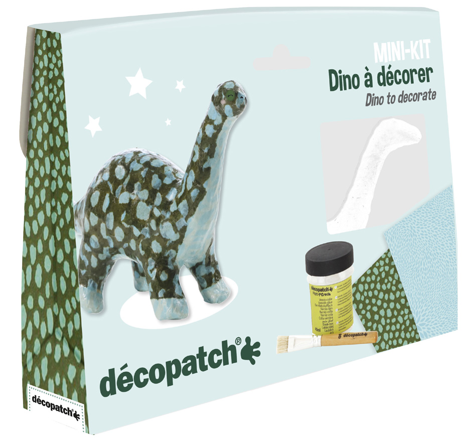 décopatch Kit papier mâché 'Dinosaure', 5 pièces