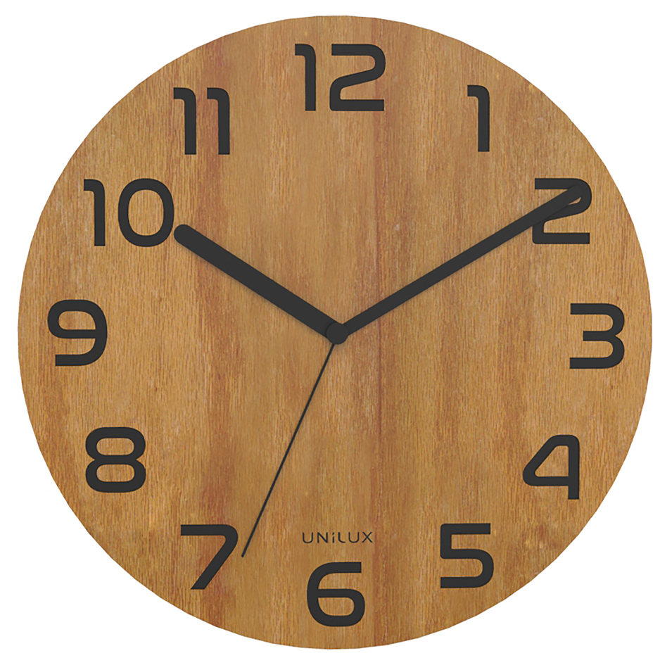 Horloge murale / à quartz PALMA BAMBOO