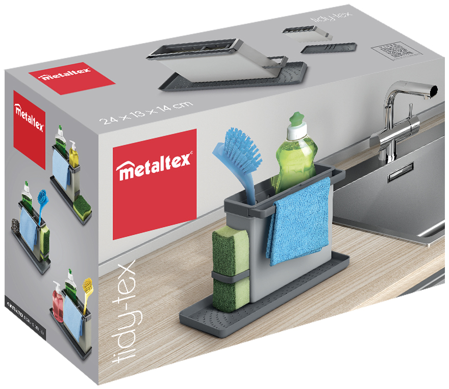 Rangement modulable pour évier Tidytex, emballage