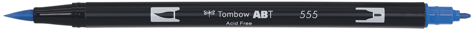 Tombow Feutre double pointe DUAL BRUSH PEN ABT, ultramarine