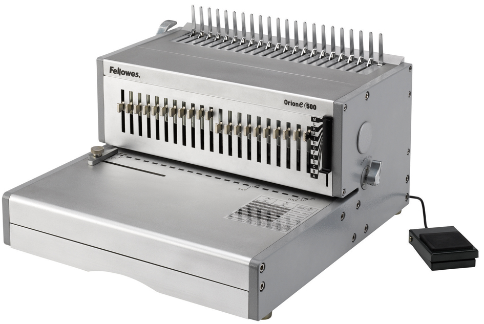 Fellowes Perforelieur électrique pour plastique Orion