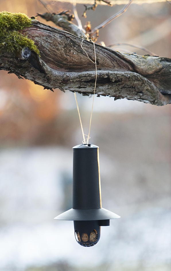 orthex Mangeoire pour oiseaux, noir
