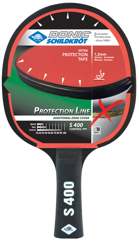 Raquette de tennis de table Protection Line "S400"