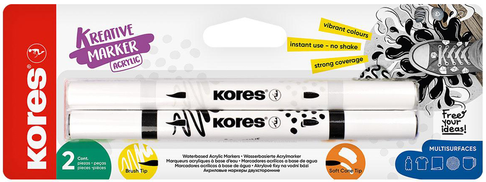 Marqueurs acryliques, kit