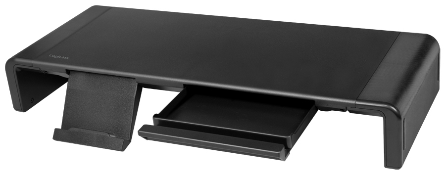 Réhausseur d'écran, avec supports pour tablette & téléphone portable