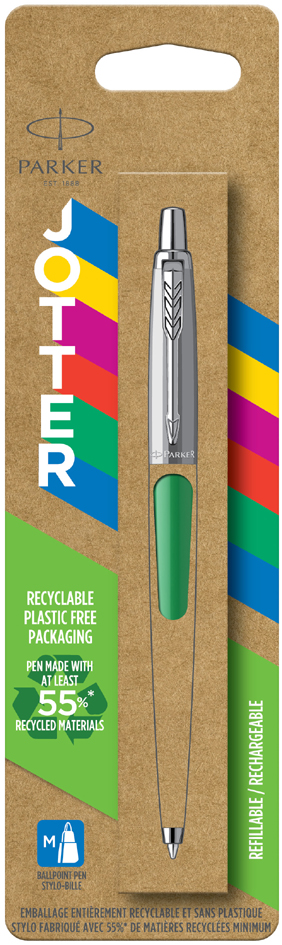 Stylo à bille rétractable JOTTER ORIGINALS Vert C.T.