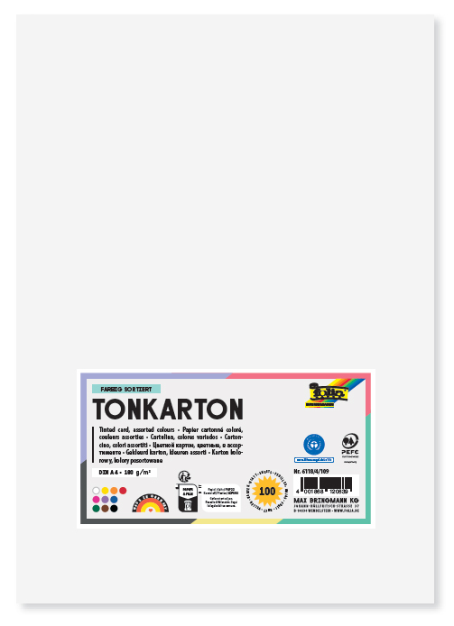Cartons & papiers de couleur (180 g/m2)