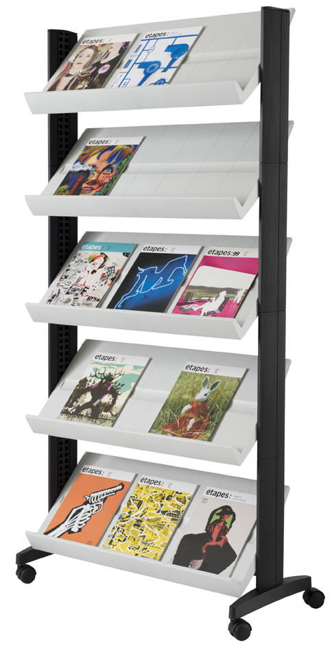 PAPERFLOW Porte-prospectus Uno easyDisplays, 5 étagères