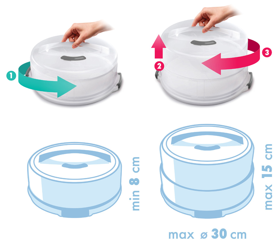 Cloches à gâteaux