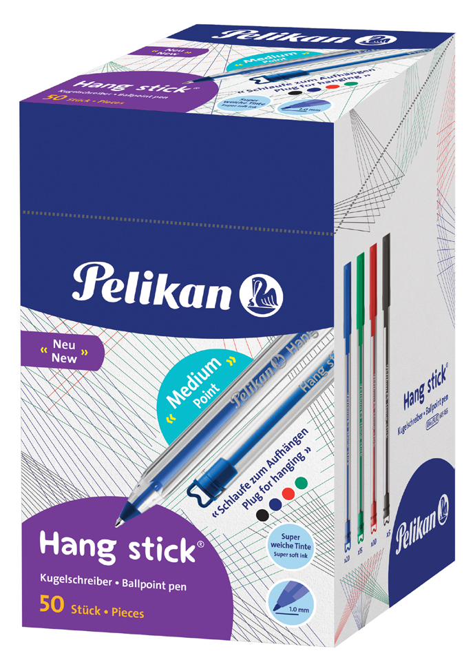 Stylo à bille Hang stick, dans boîte de présentation