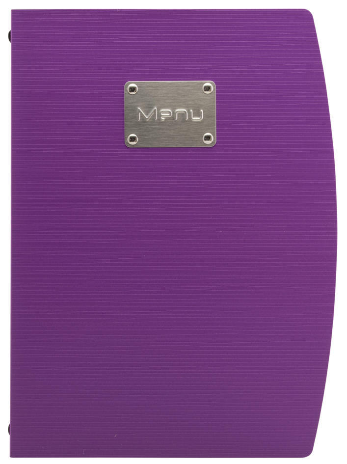 Securit Protège-menus RIO MENU, A4, lilas