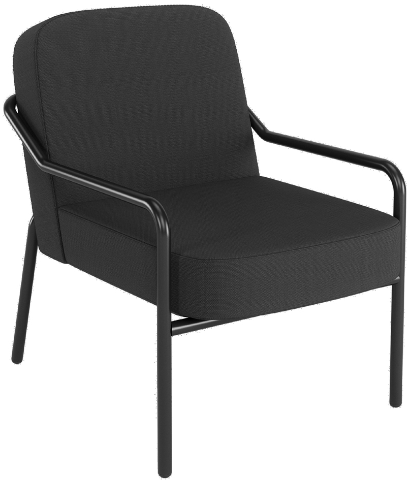 PAPERFLOW Fauteuil visiteur d'extérieur MEDSO RUND M