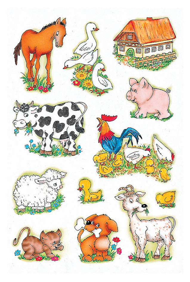 HERMA Autocollants DECOR 'Animaux de ferme'