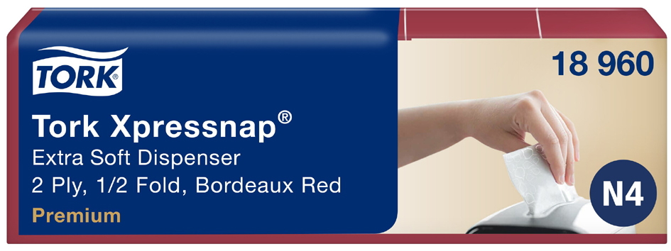 Xpressnap Serviette, bordeaux