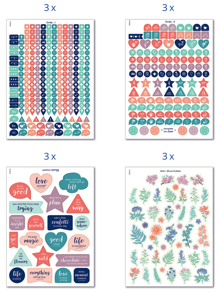 Créatifs - Stickers Lettering