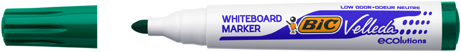 BIC Marqueur tableau blanc Velleda 1701 ECOlutions, vert