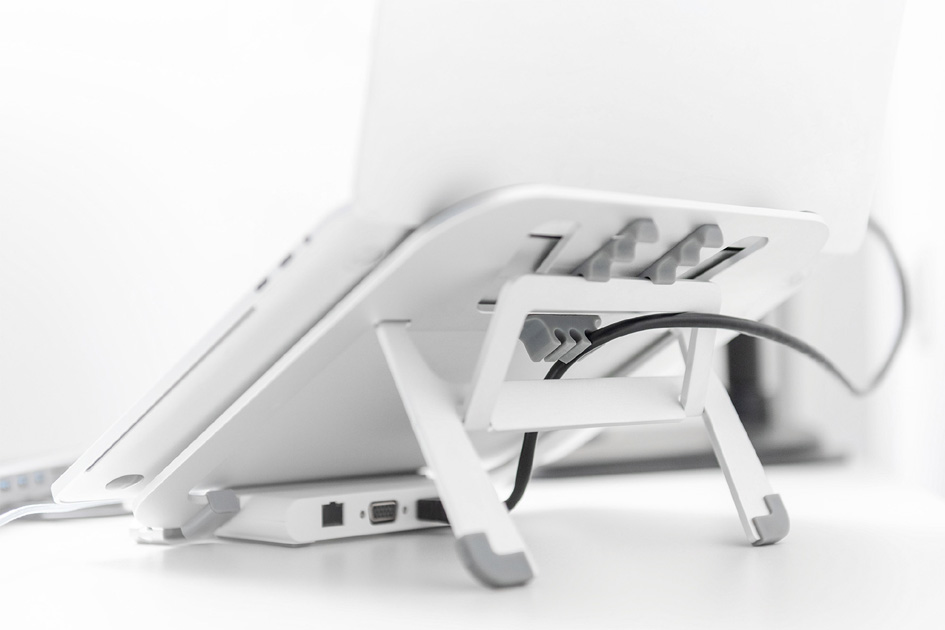 Supports pour PC portable, connexion USB