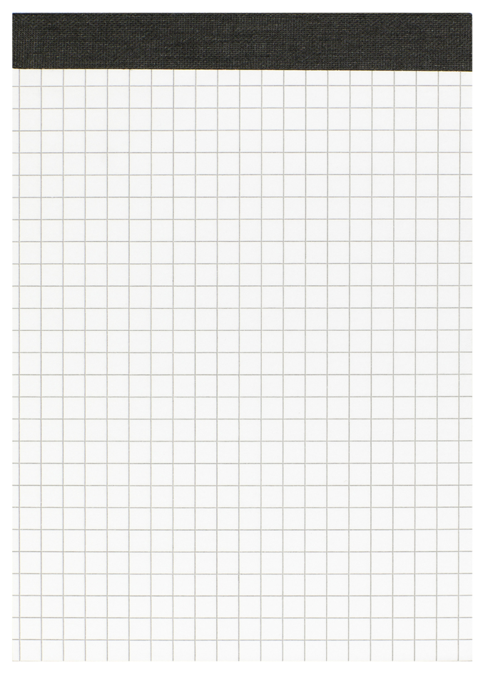 herlitz Bloc-notes sans page de couverture, A6, 50 feuilles