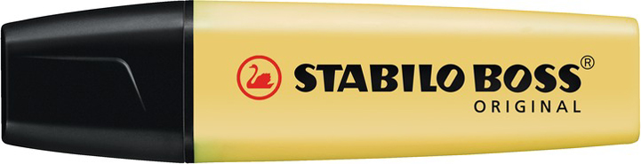 STABILO Surligneur BOSS ORIGINAL Pastel, jaune pastel