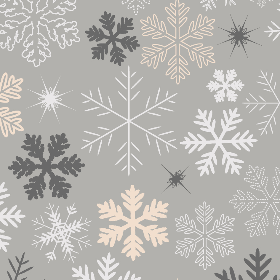 PAPSTAR Serviette à motif de Noël 'Snowflakes'