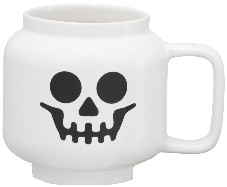 LEGO Mug SKELETON, 530 ml, dans un carton, blanc