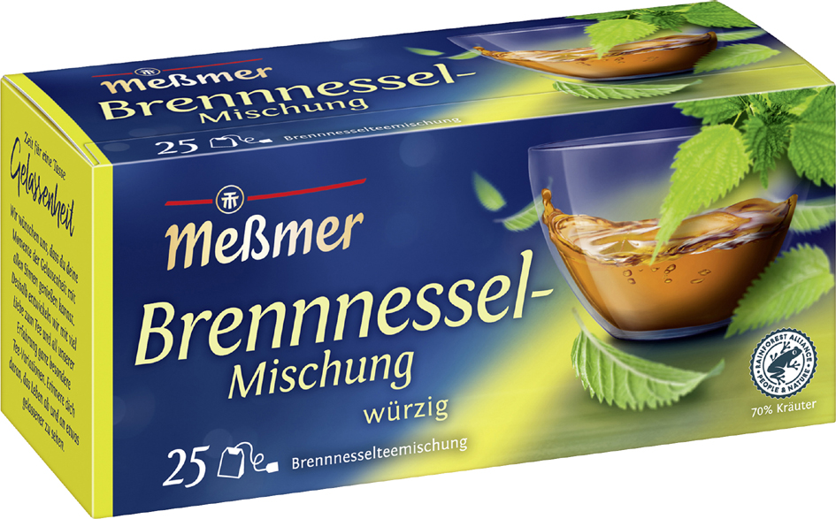 Meßmer Thé 'mélange d'orties ', épicé, paquet de 25