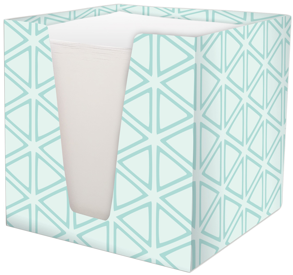 RNK Verlag Bloc cube 'Mint', carton rigide, garni