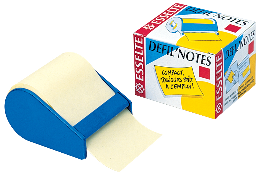 Esselte DEFIL'NOTES Notes adhésives, 10 m x 60 mm,