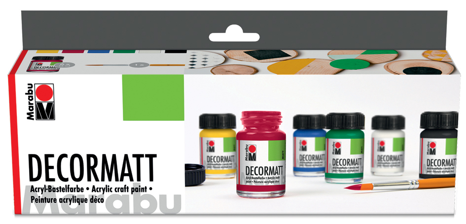 Sets de peinture acrylique, flacon