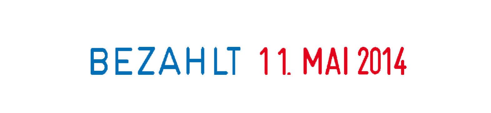 COLOP Coussinet encreur de rechange E/12/2, bleu/rouge, bleu / rouge 2 pièces