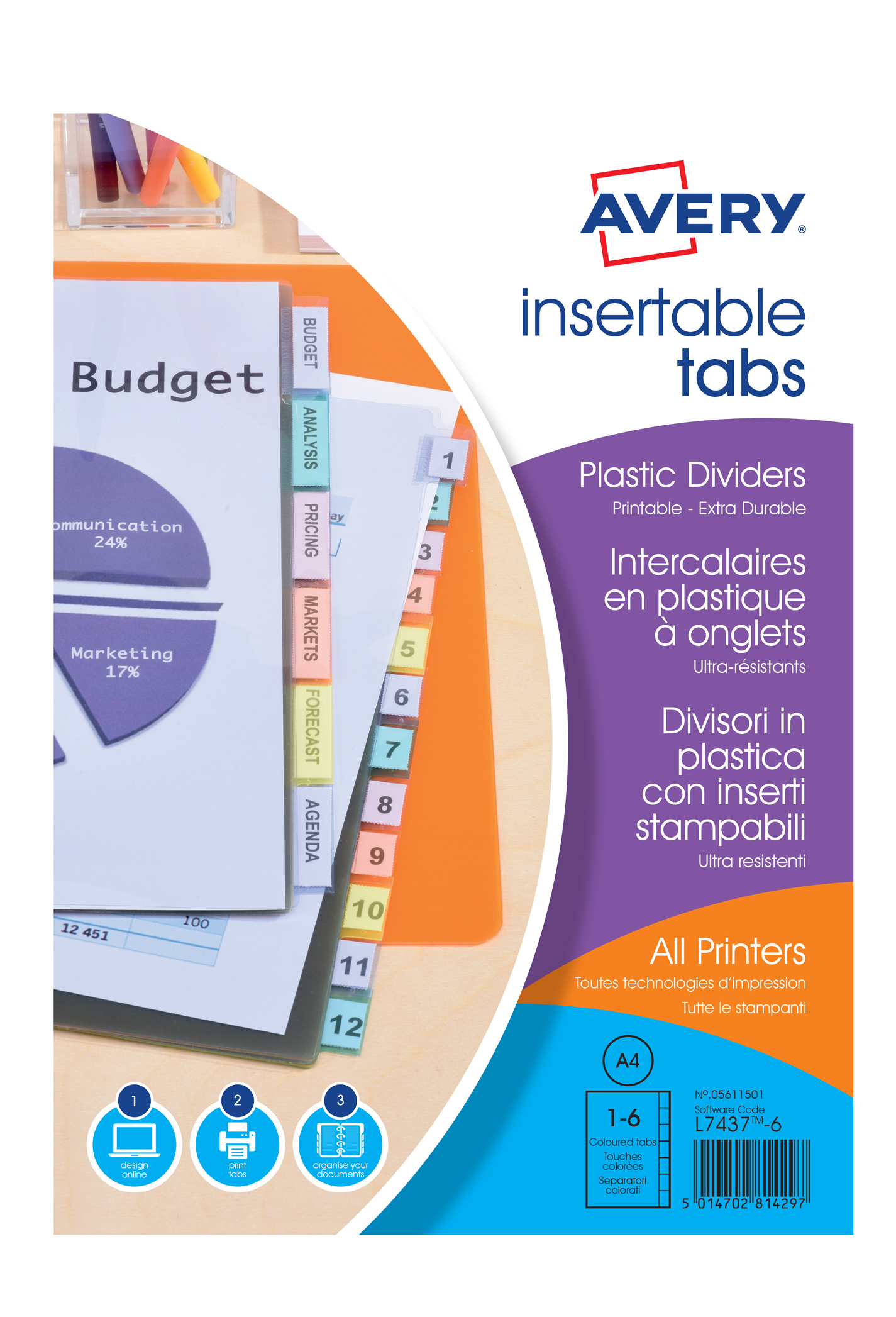 Pochettes intercalaires