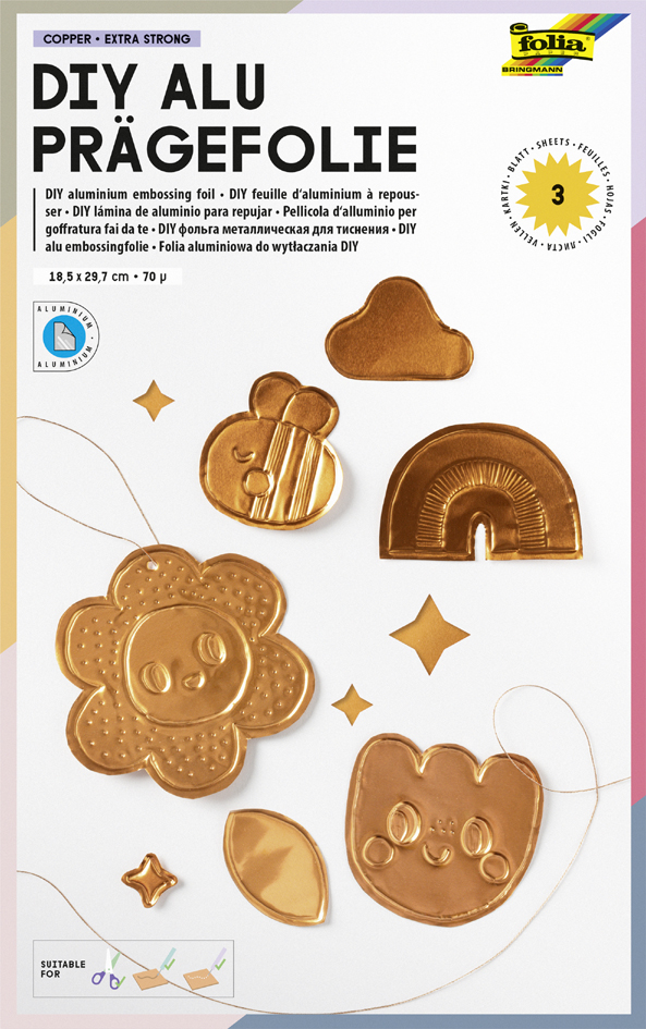 Feuilles de bricolage en métal