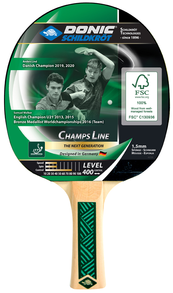DONIC SCHILDKRÖT Raquette de tennis de table 'Champs Line