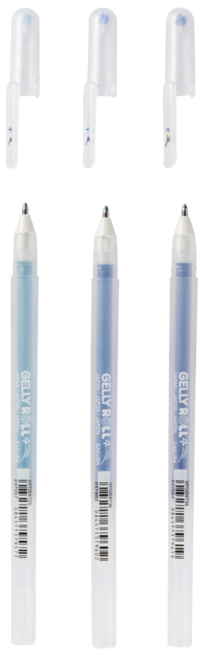 Gelly Roll Stardust "Ocean" - couleurs
