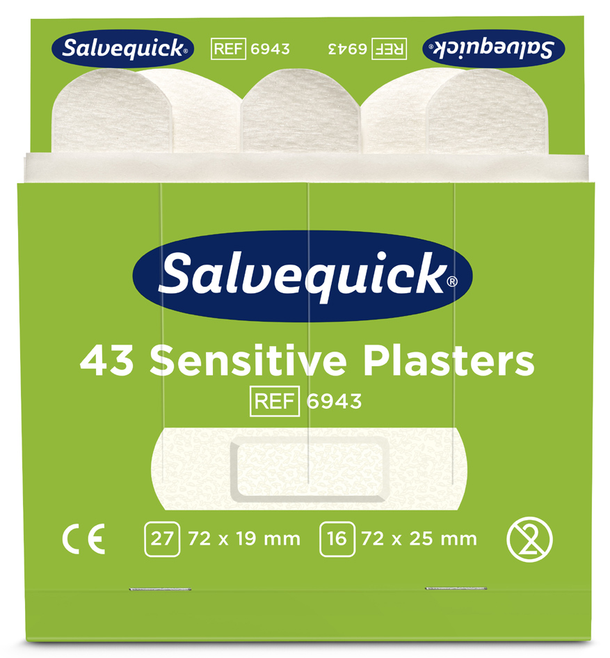CEDERROTH Recharge Salvequick, pansement Sensitif