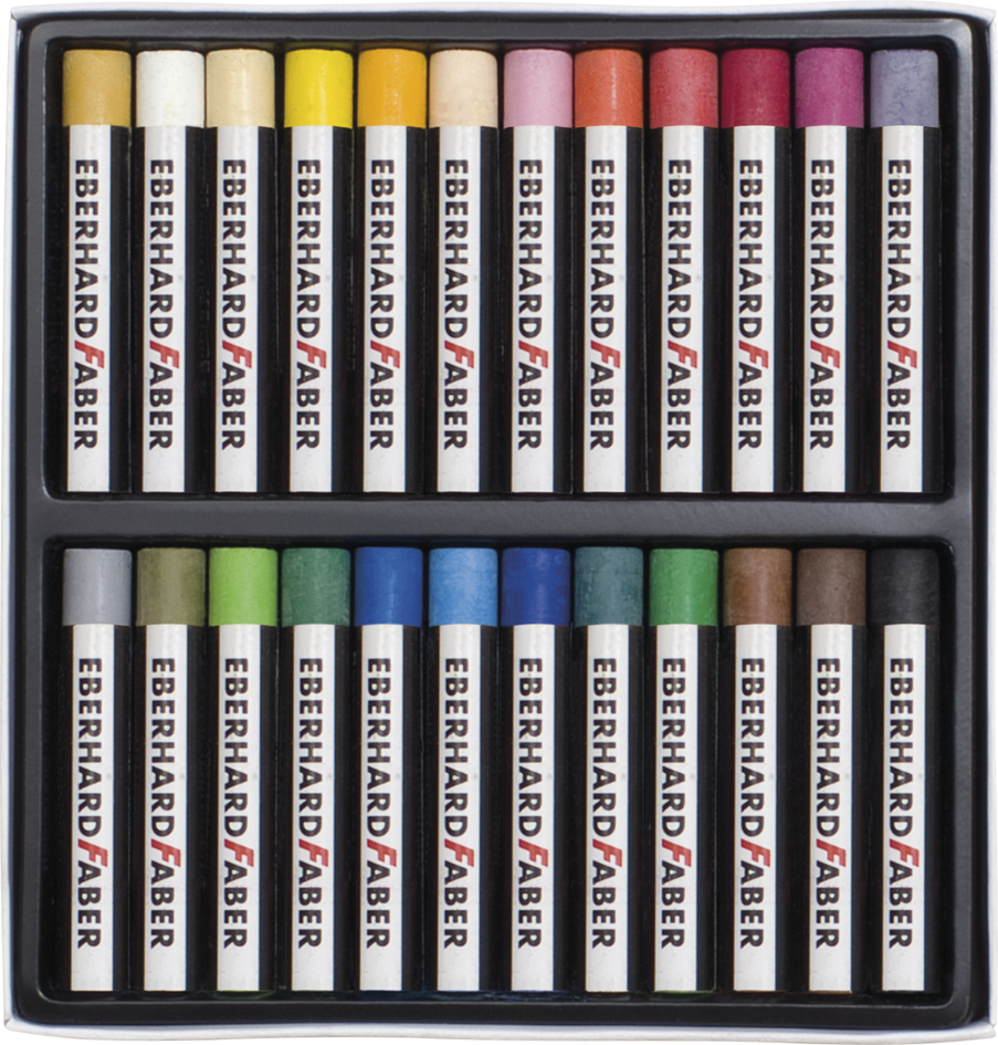 Pastels à l'huile