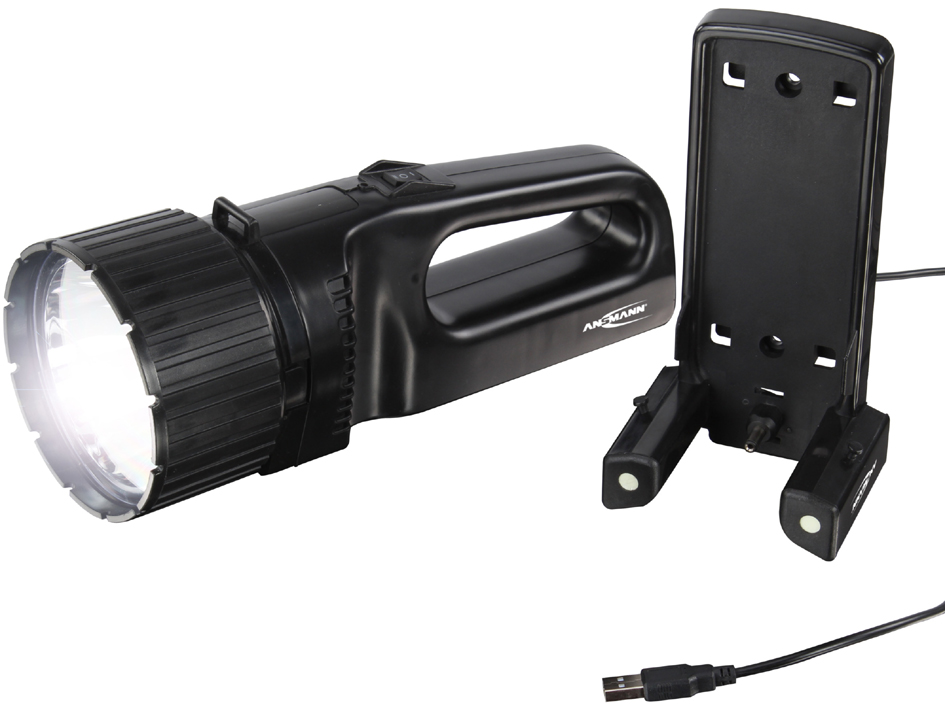 ANSMANN Lampe torche LED 'Future HS1000FR' 1 LED Länge: 150 mm Kunststoff schwarz