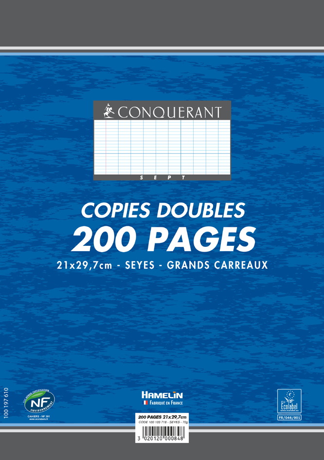 Copies doubles