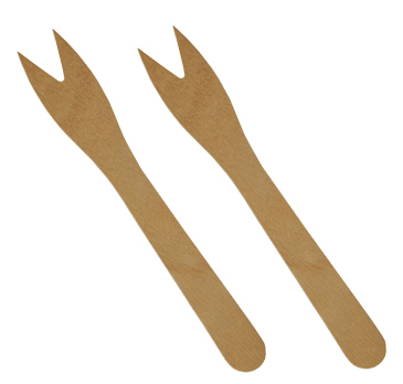 PAPSTAR Fourchette à frites 'pure', longueur: 121 mm