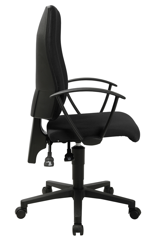 Chaise de bureau pivotante "Maxx 500" - vue latérale