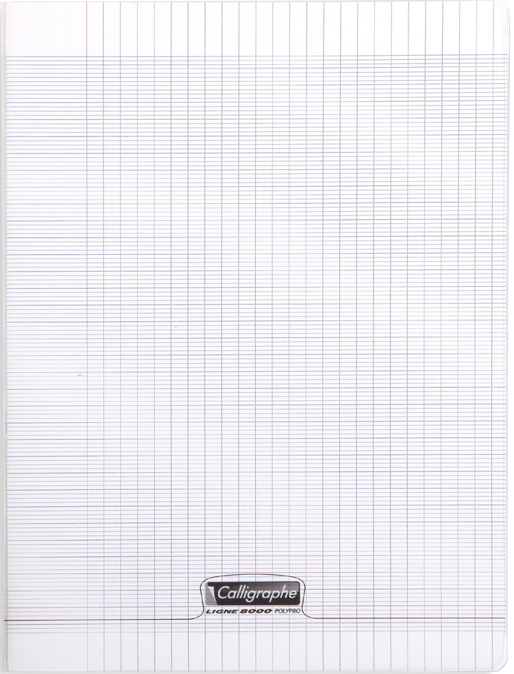 Visuel de référence: Cahier piqûre polypro, incolore