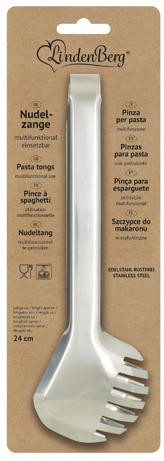Pince à spaghetti, sur carte blister