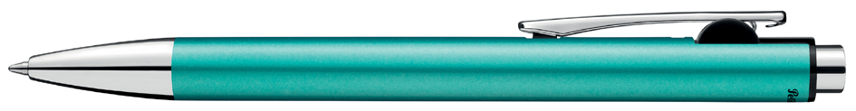 Pelikan Stylo à bille rétractable Snap Metallic, turquoise