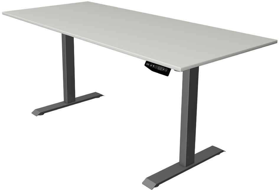 Visuel de référence: Table de bureau assis/debout "Move 1", gris clair
